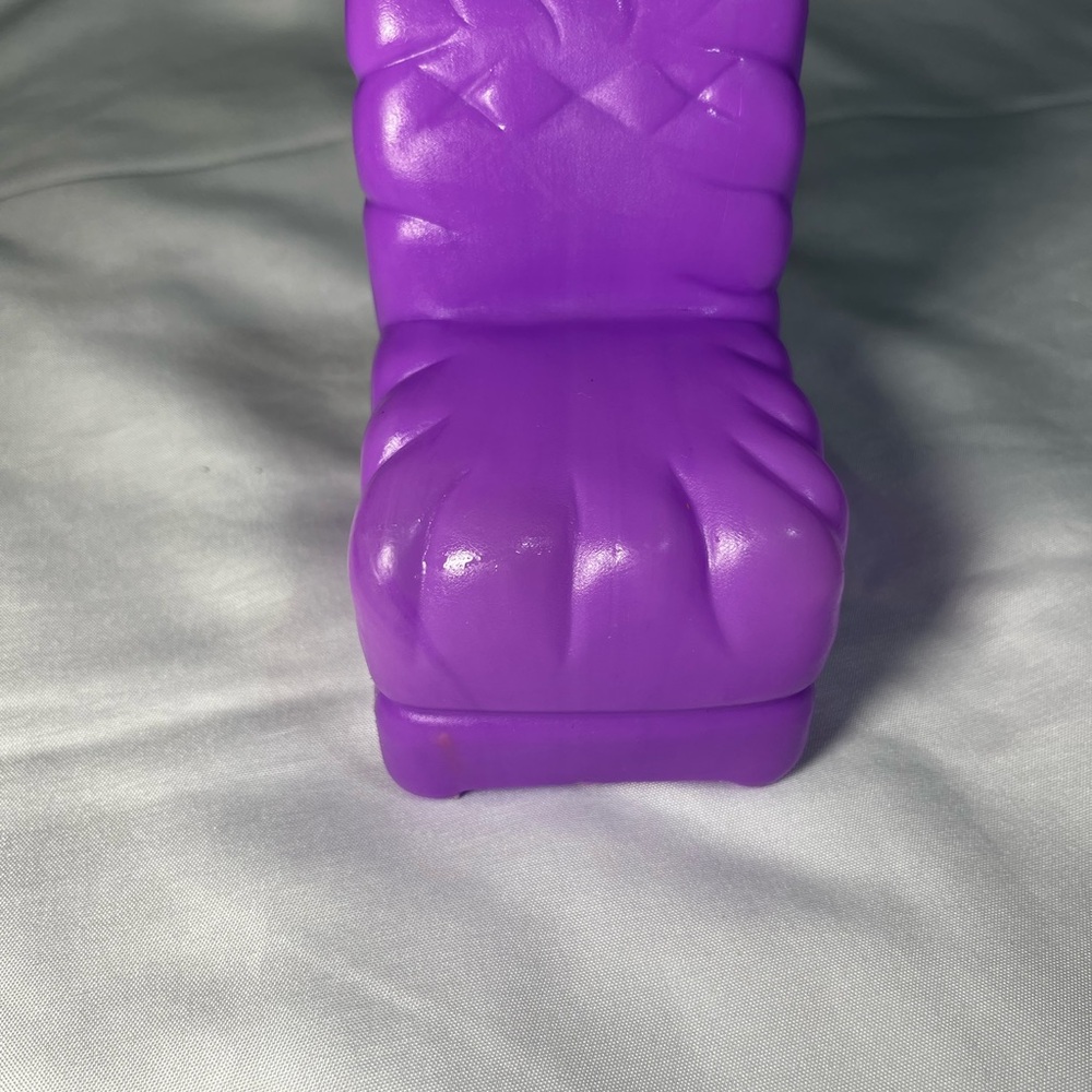 Vintage‎ 1993 Barbie Dream House Purple Plastic Chair Furniture Mattel